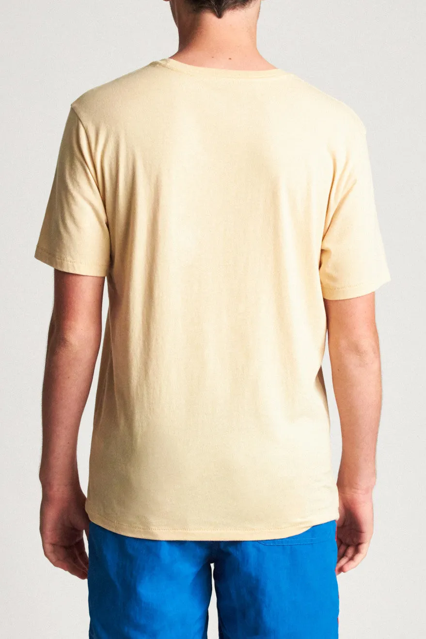 Basic S/S Premium Tee - Parchment sold by Brixton product image thumbnail 3