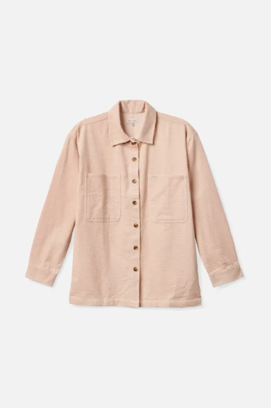 Dundee Corduroy Overshirt - Rose Dust sold by Brixton