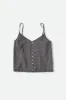 Night Fever Cami - Black/White sold by Brixton
