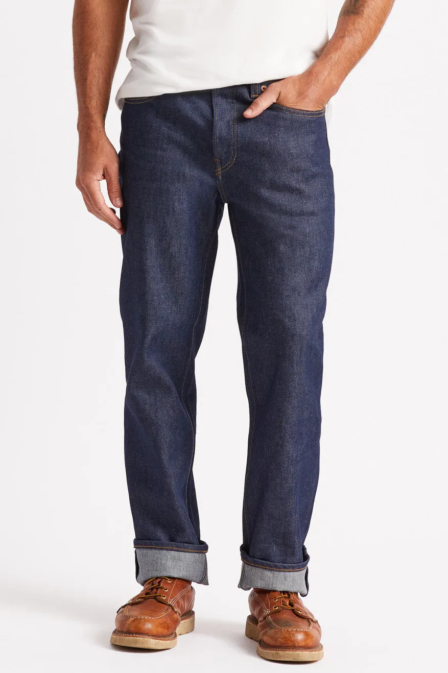 Labor 5-Pocket Denim Pant - Raw Indigo sold by Brixton product image thumbnail 3