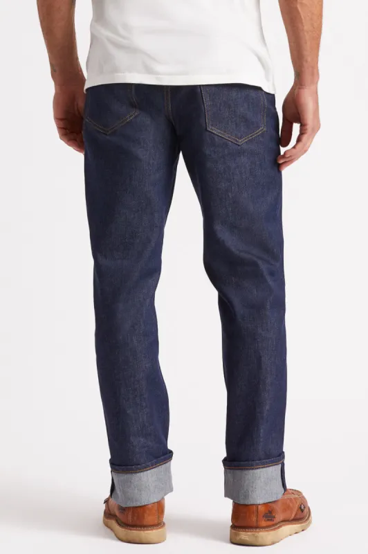 Labor 5-Pocket Denim Pant - Raw Indigo sold by Brixton