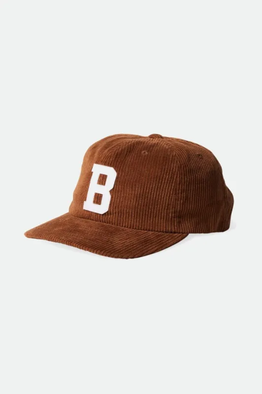 Big B MP Cap - Bison Cord made by Brixton