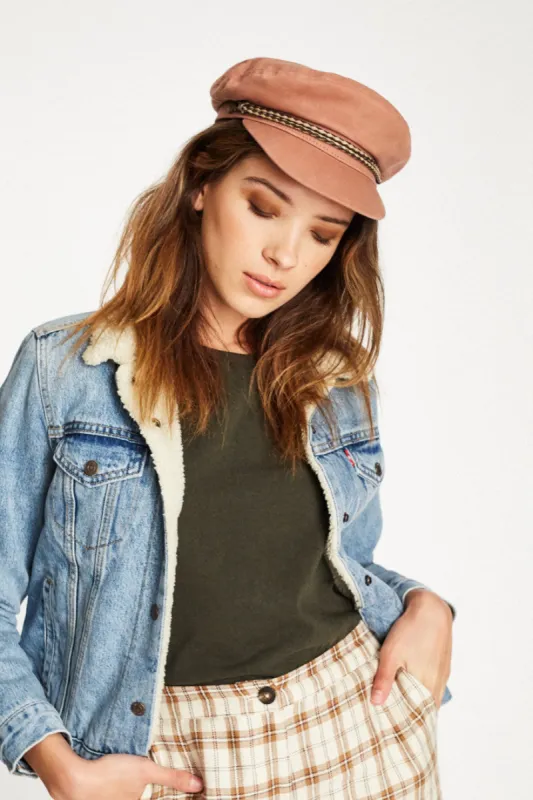Ashland Cap - Rose/Tan sold by Brixton