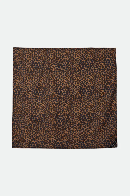 Done Proper Bandana - Black/Gold sold by Brixton