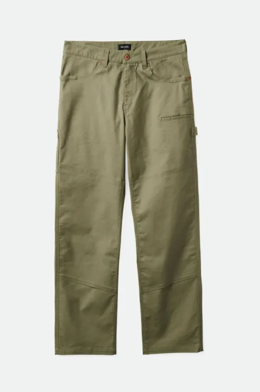 Builders Carpenter Stretch Pant - Olive Surplus sold by Brixton