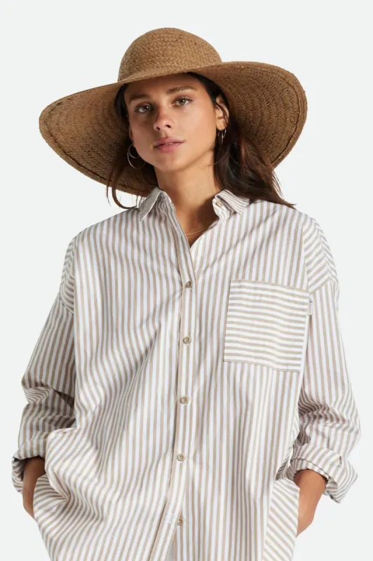 Janae Sun Hat - Brown sold by Brixton