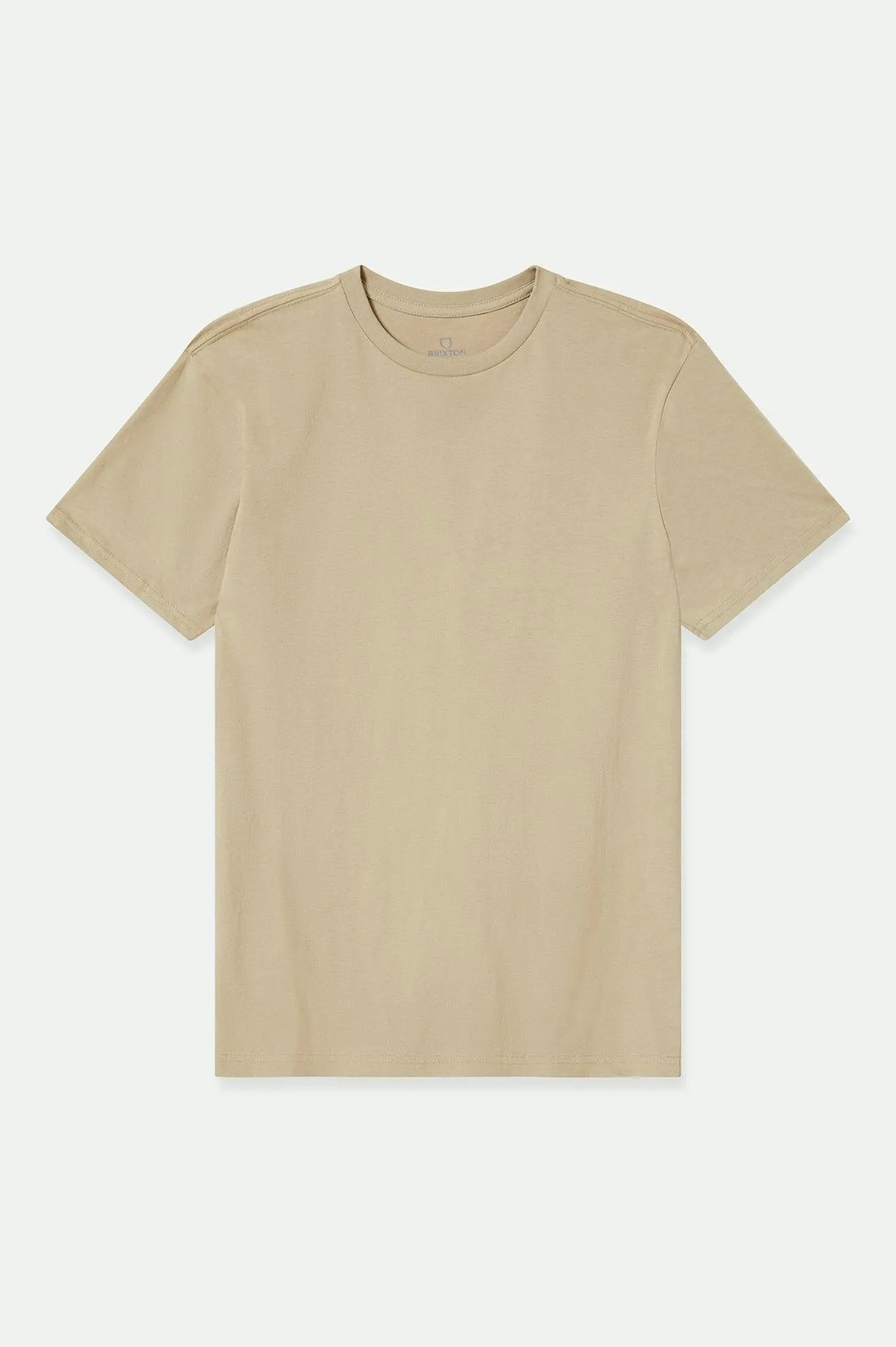 Premium Cotton S/S Tailored T-Shirt - Oatmeal sold by Brixton