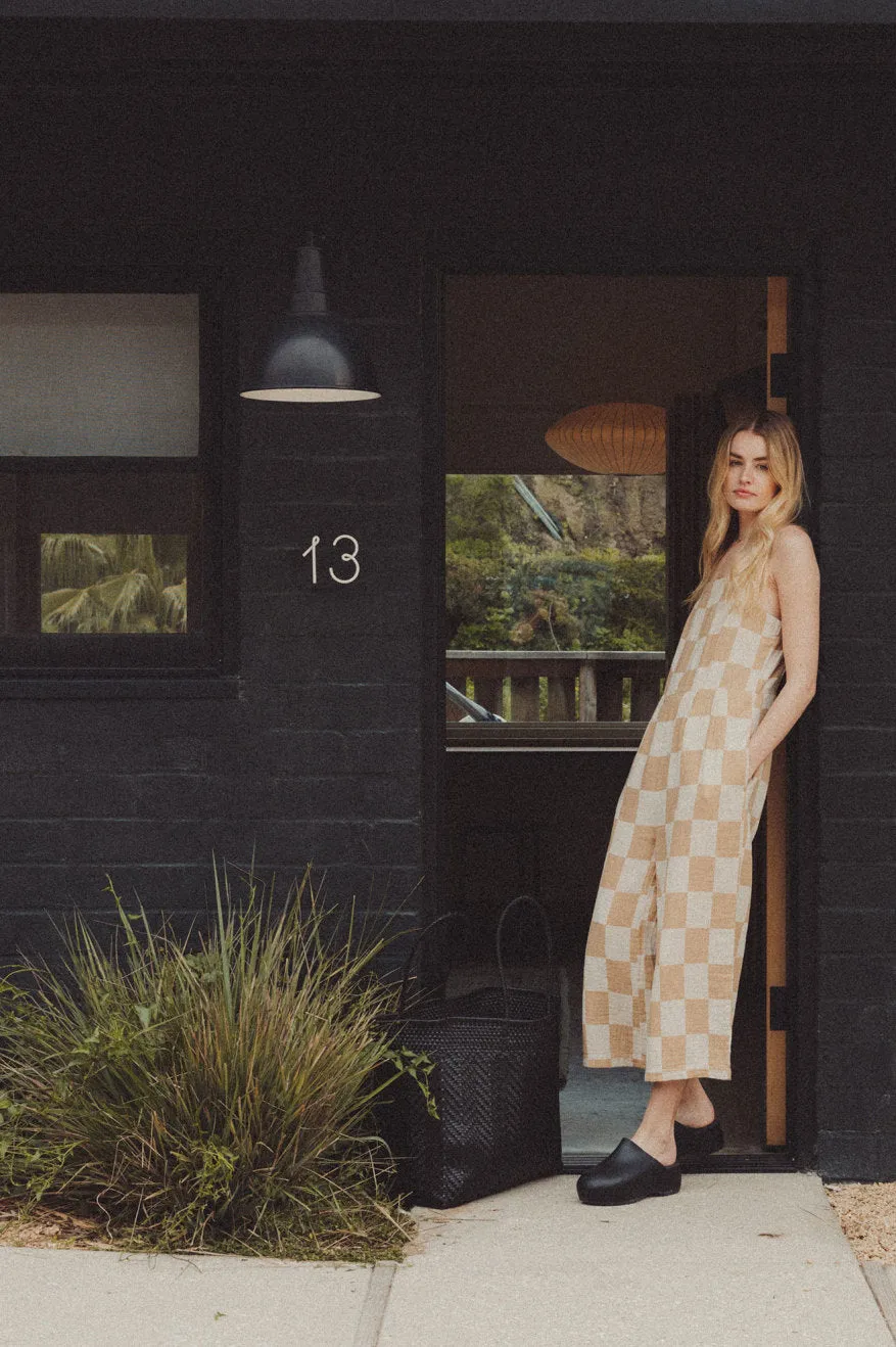 Mykonos Jumpsuit - Sand sold by Brixton