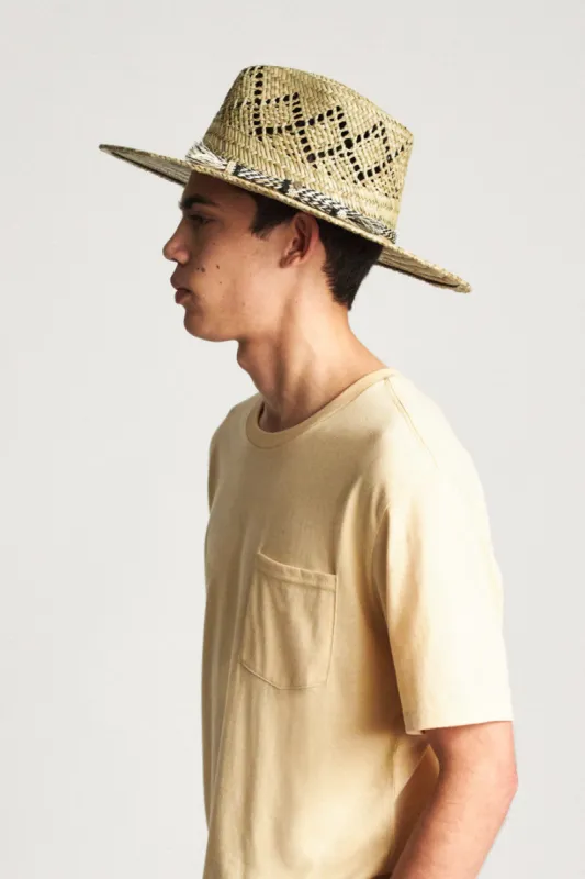 Brayden Fedora - Tan sold by Brixton