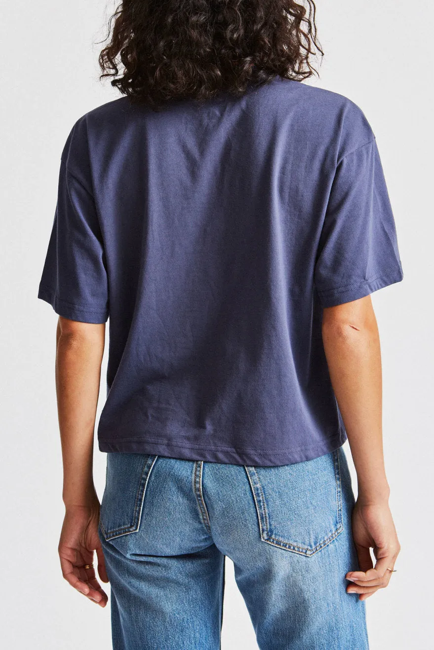 Longhand S/S Boxy Tee - Nova Red sold by Brixton product image thumbnail 2