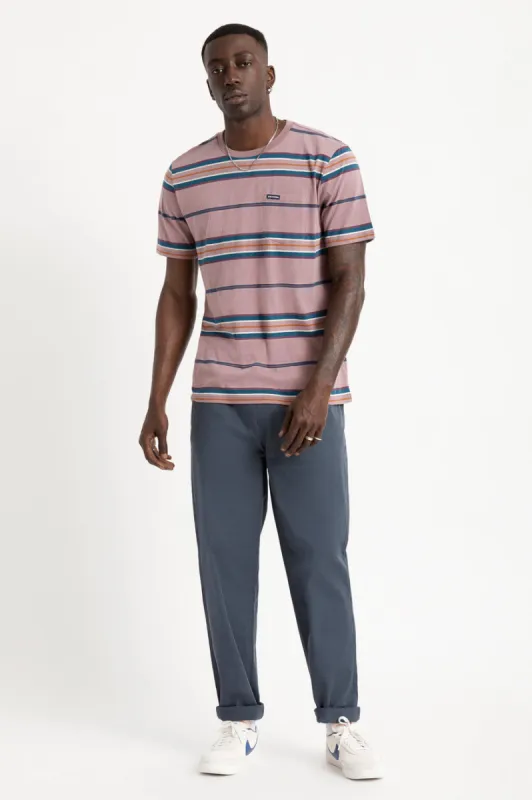 Hilt S/S Pocket Knit - Washed Concord made by Brixton