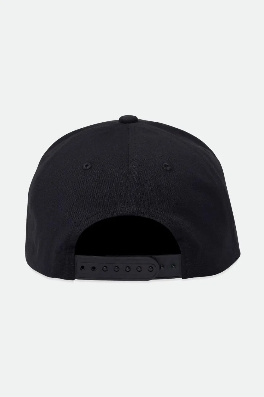 Puff NetPlus MP Snapback - Black sold by Brixton product image thumbnail 2