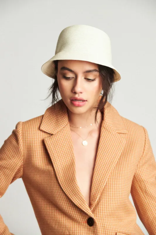 Essex Straw Bucket Hat - Tan sold by Brixton