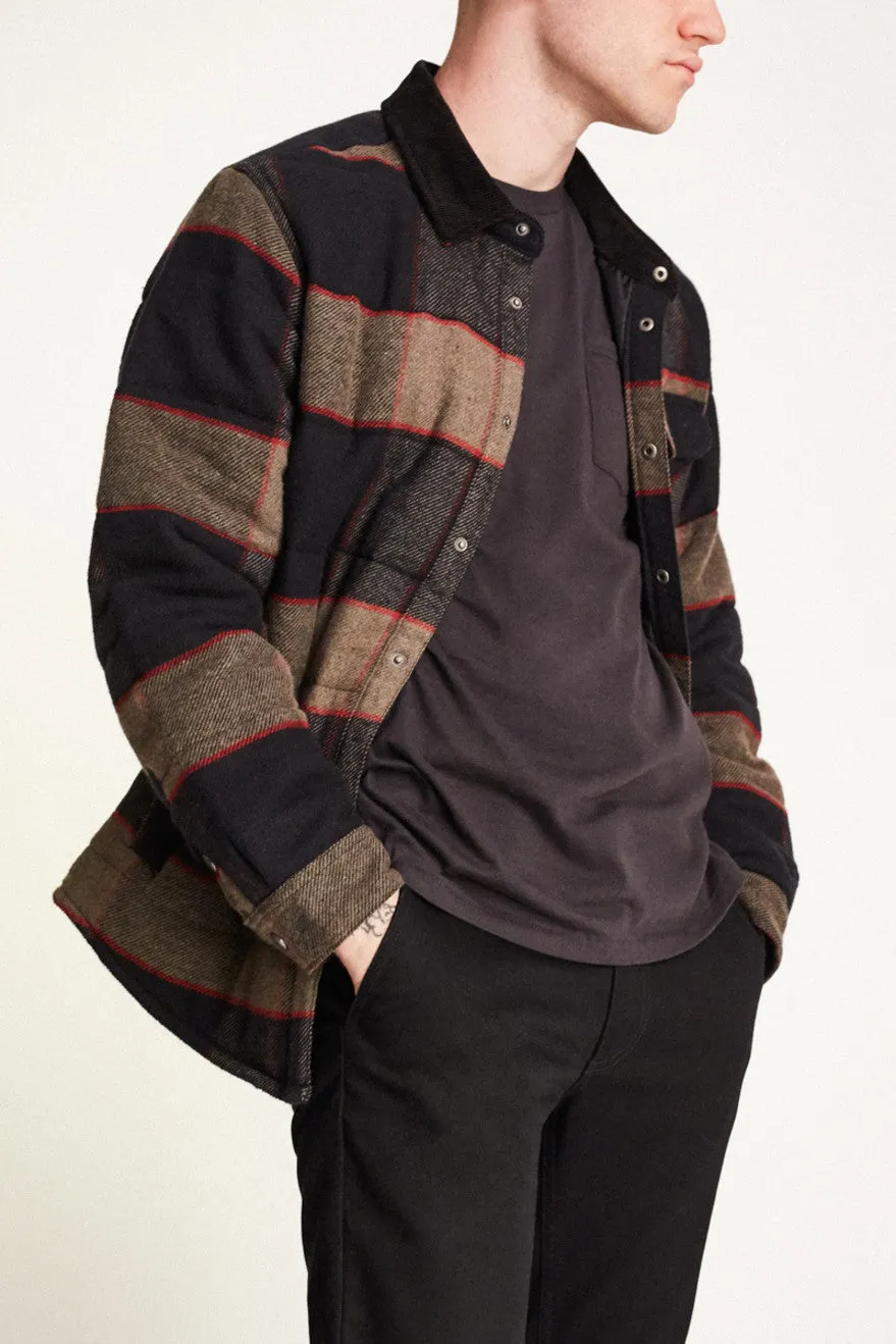 Cass Jacket - Heather Grey/Charcoal sold by Brixton product image thumbnail 2