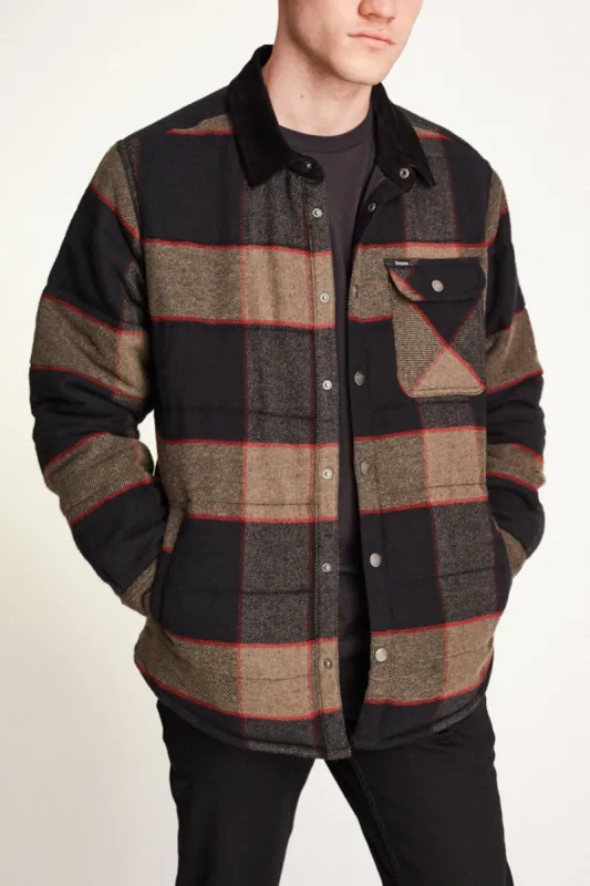 Cass Jacket - Heather Grey/Charcoal sold by Brixton