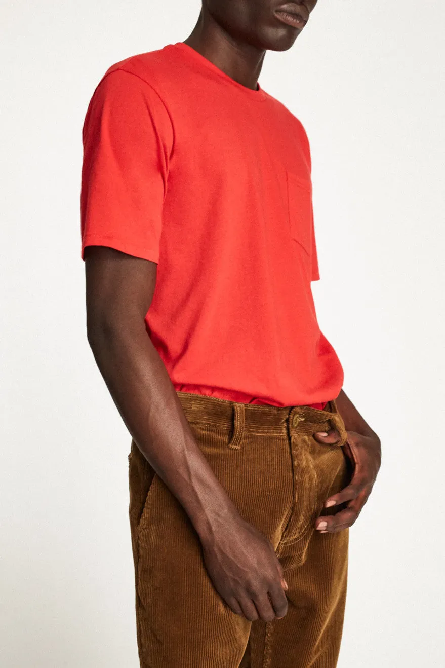 Basic S/S Pocket Tee - Cayenne sold by Brixton product image thumbnail 2