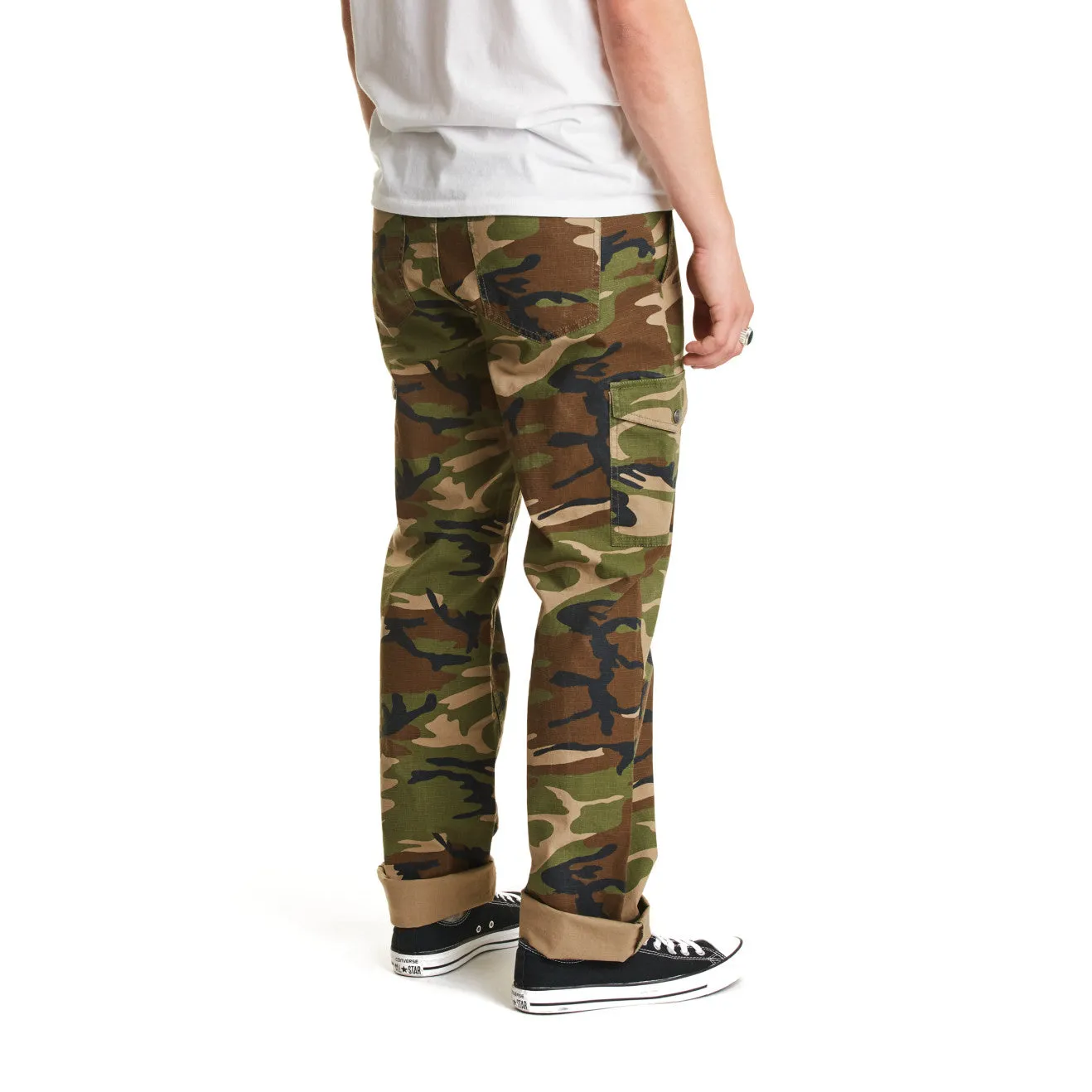 Fleet Cargo Pant - Woodland Camo sold by Brixton product image thumbnail 2