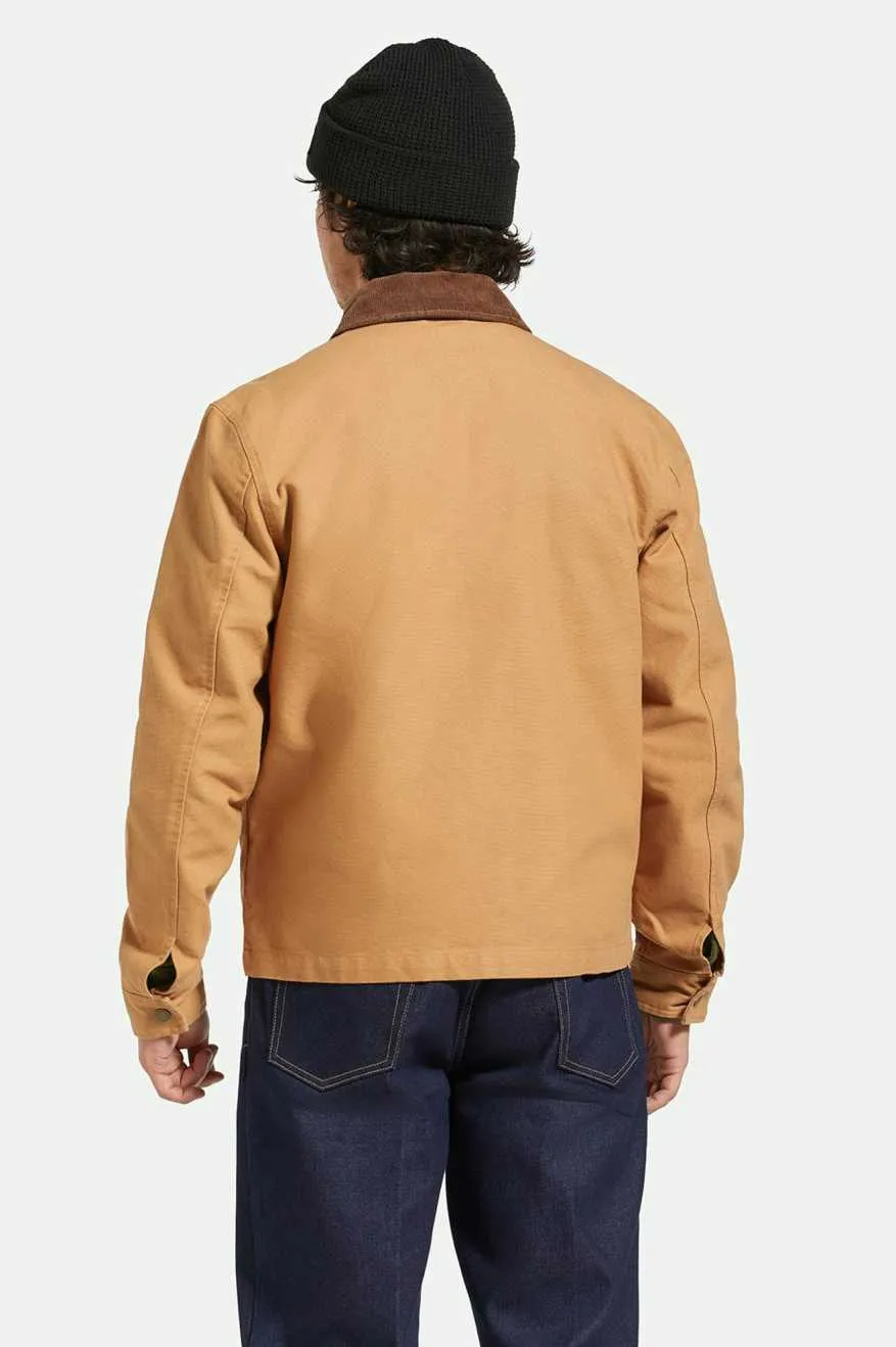 Mechanic Garage Jacket - Tobacco Brown sold by Brixton product image thumbnail 5