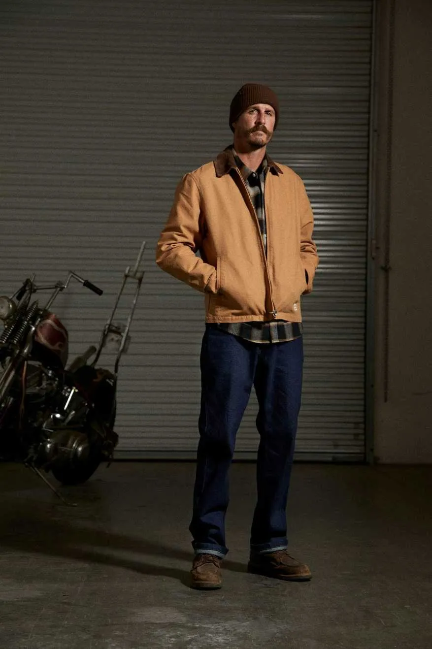 Mechanic Garage Jacket - Tobacco Brown sold by Brixton product image thumbnail 2