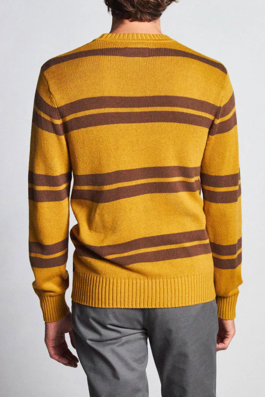 Wes Sweater - Maize/Bison sold by Brixton product image thumbnail 3