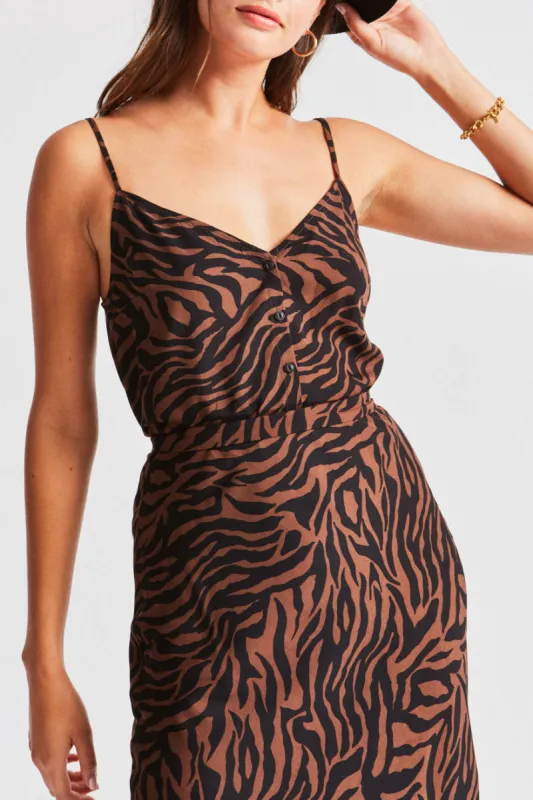 Cindi Cami - Zebra sold by Brixton
