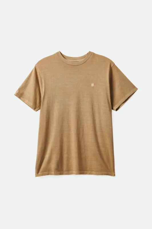 Vintage Reserve S/S Tee - Sand Vintage Wash sold by Brixton