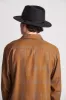 Coleman Fedora - Black Mix sold by Brixton