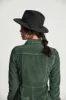 Coleman Fedora - Black Mix sold by Brixton