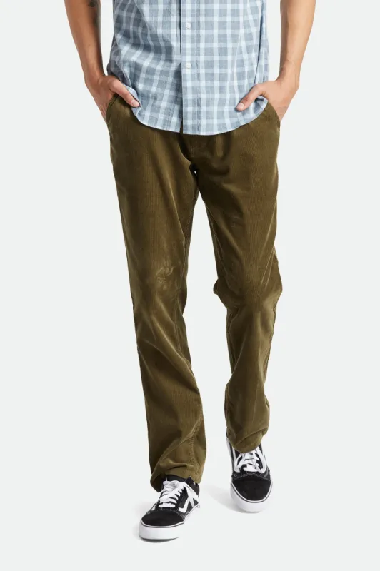 Choice Chino Pant - Military Olive sold by Brixton