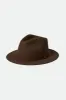 Messer Packable Fedora - Dark Earth sold by Brixton