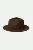 Messer Packable Fedora - Dark Earth sold by Brixton