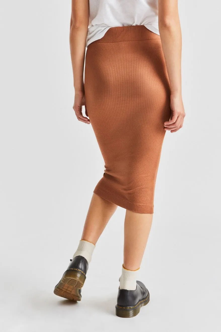 Gigi Pencil Skirt - Hide sold by Brixton product image thumbnail 4