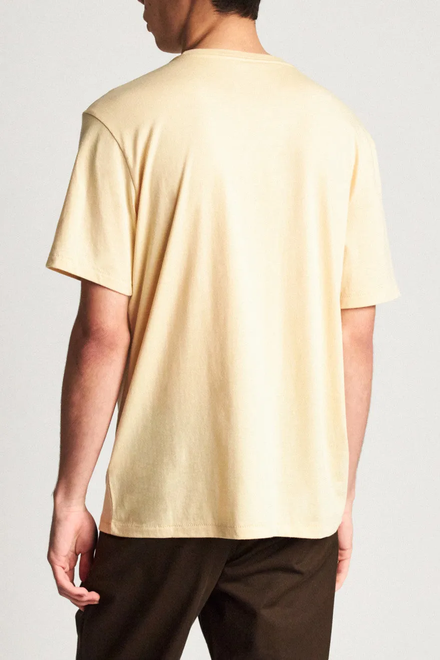 Basic S/S Pocket Tee - Parchment sold by Brixton product image thumbnail 3