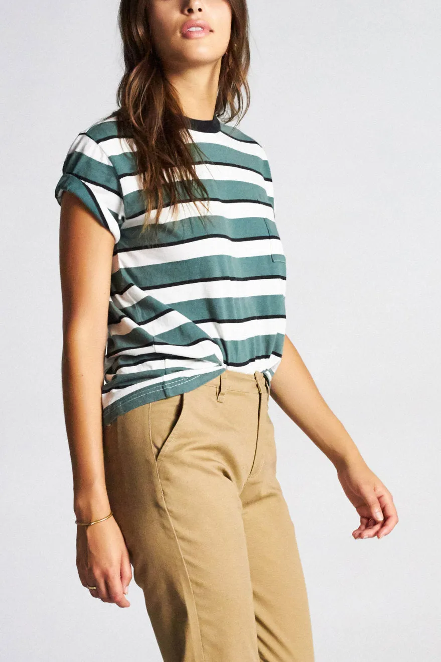 Kelley S/S Pocket Tee - Emerald sold by Brixton product image thumbnail 2