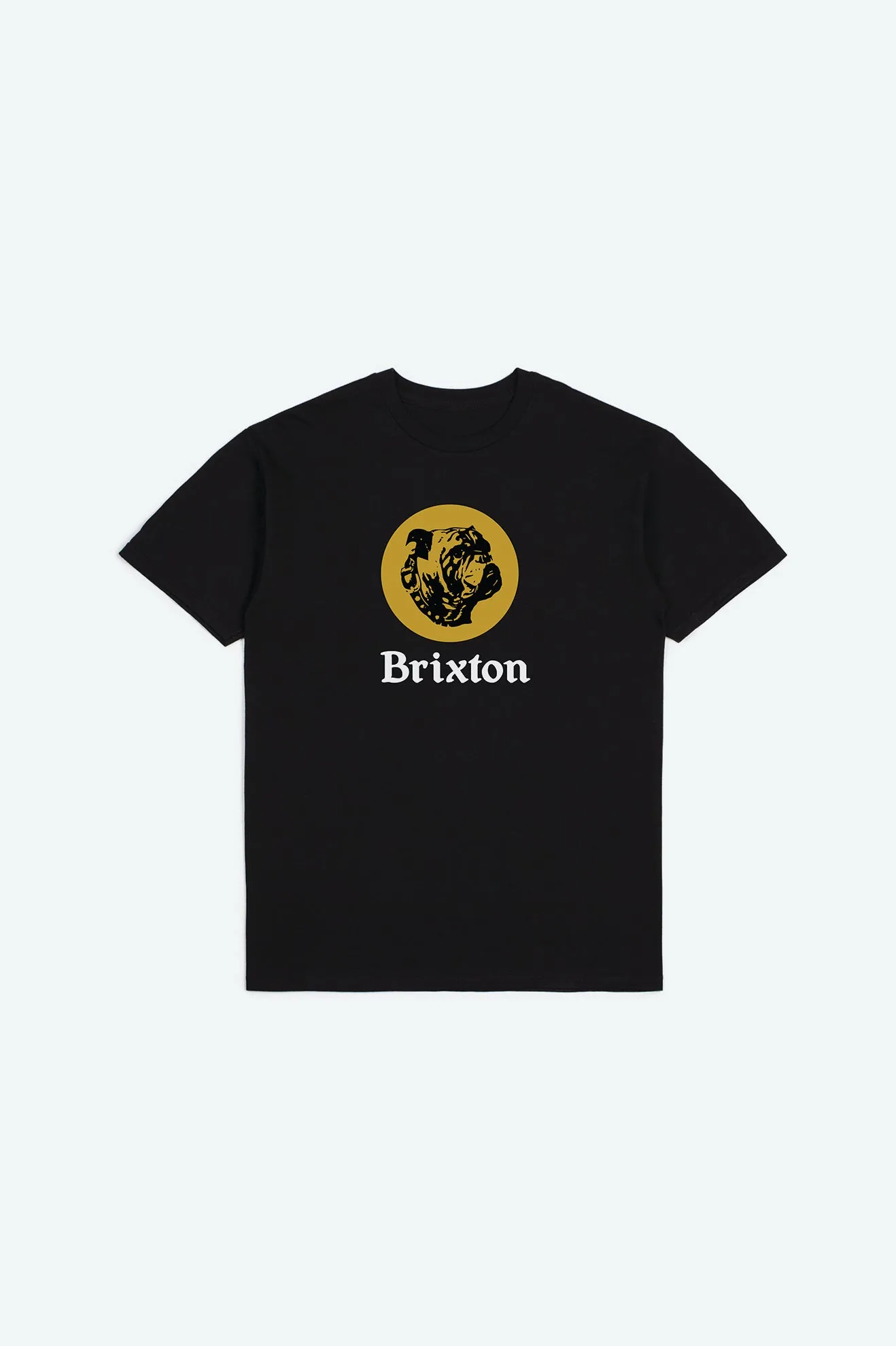 Tank S/S Standard Tee - Black Worn Wash sold by Brixton