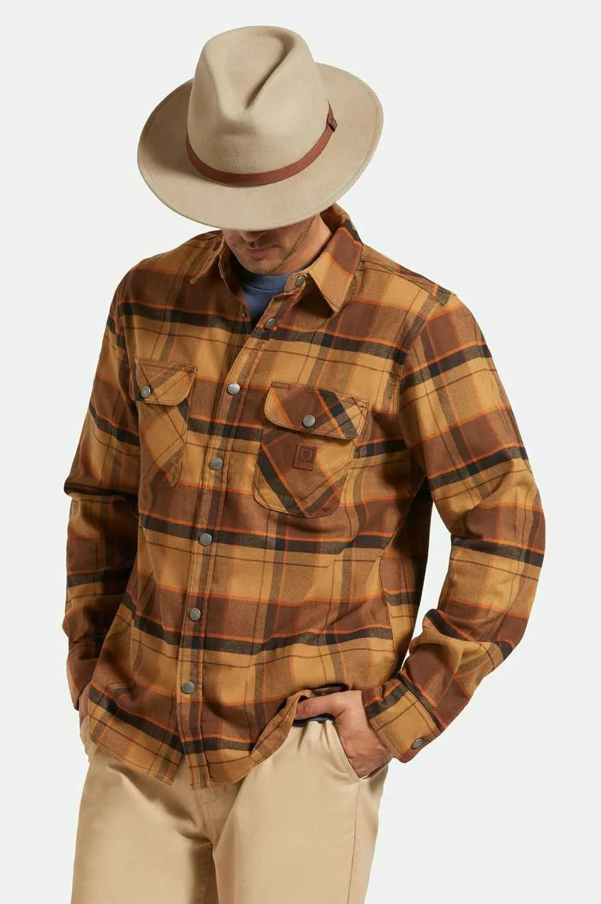 Messer Packable Fedora - Timberwolf/Light Brown sold by Brixton product image thumbnail 5