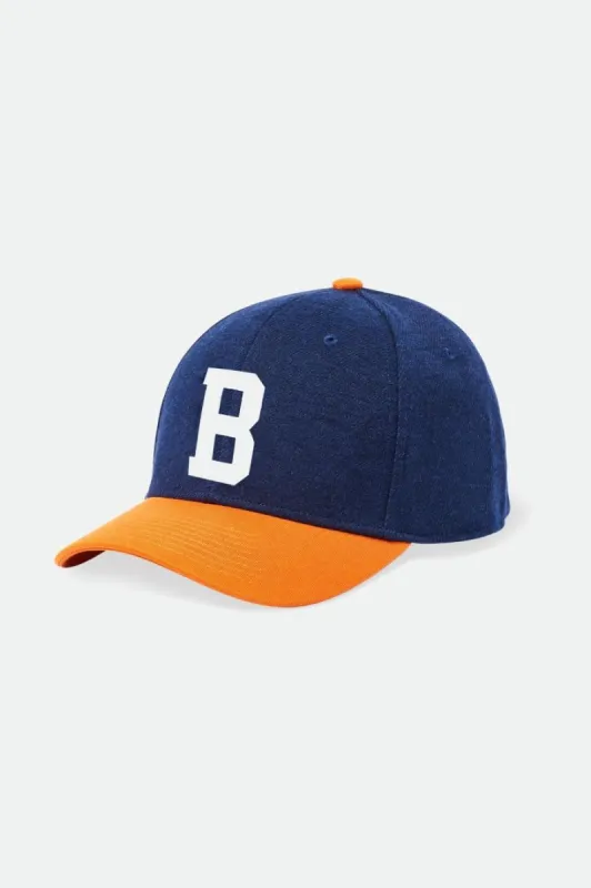 Reynolds MP Stretch Fit - Washed Navy/Paradise Orange made by Brixton