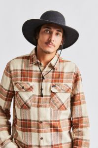 Tiller Hat - Black Mix sold by Brixton