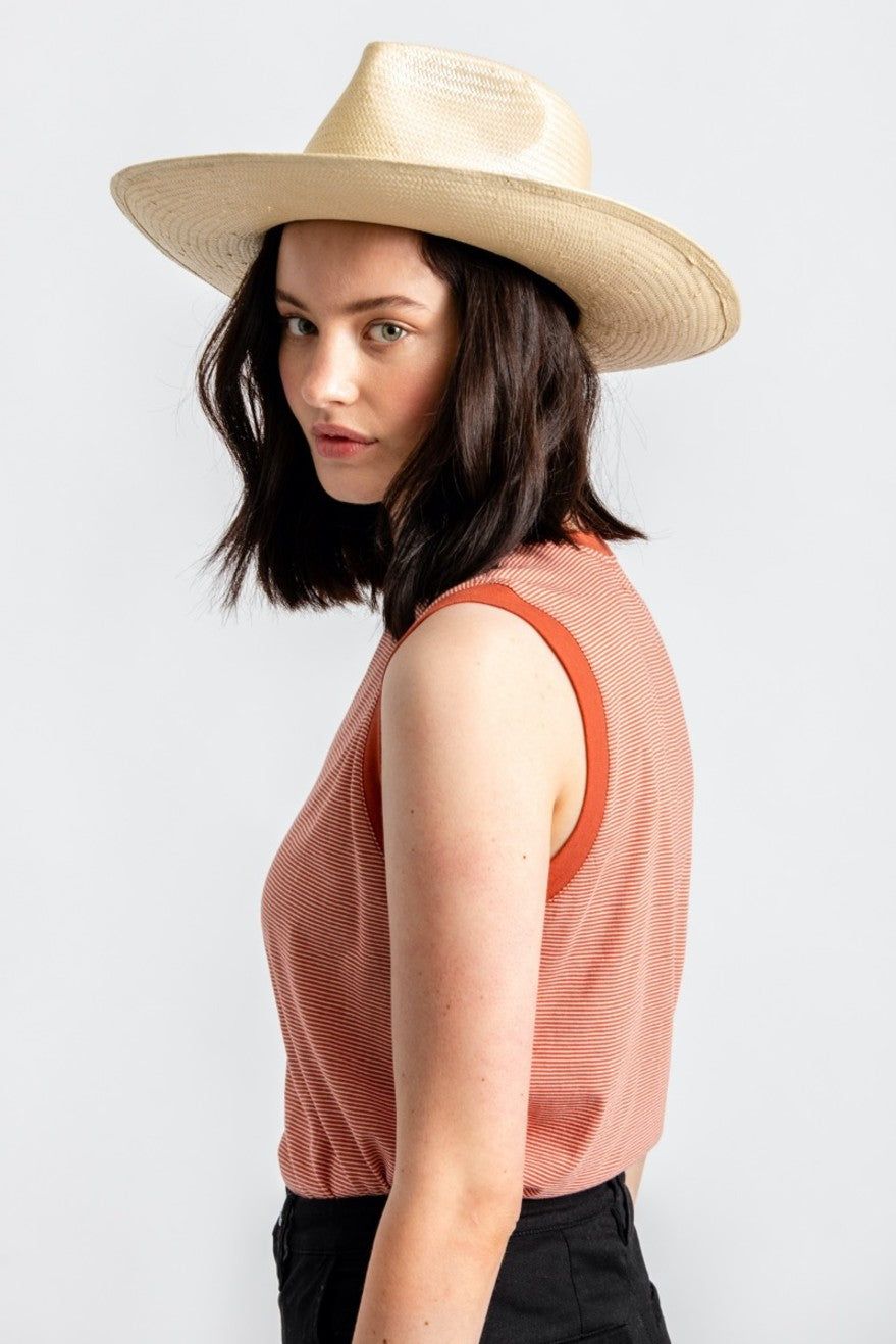 Cynthia Muscle Tank - Ginger sold by Brixton product image thumbnail 3