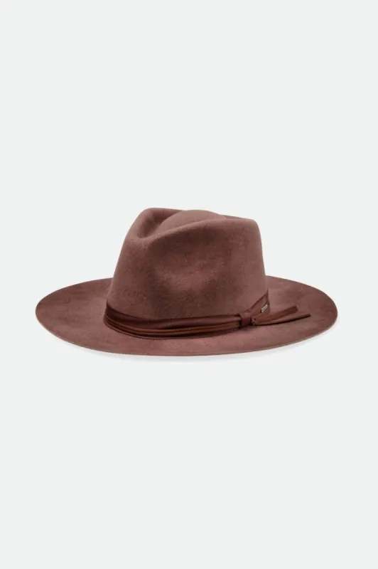 Dayton Convertabrim Rancher Hat - Bison Worn Wash sold by Brixton