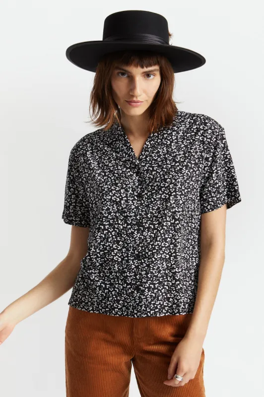 Ryder S/S Woven - Black sold by Brixton