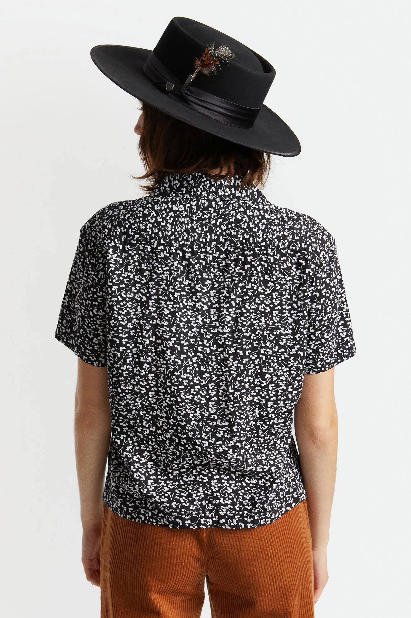 Ryder S/S Woven - Black sold by Brixton product image thumbnail 4