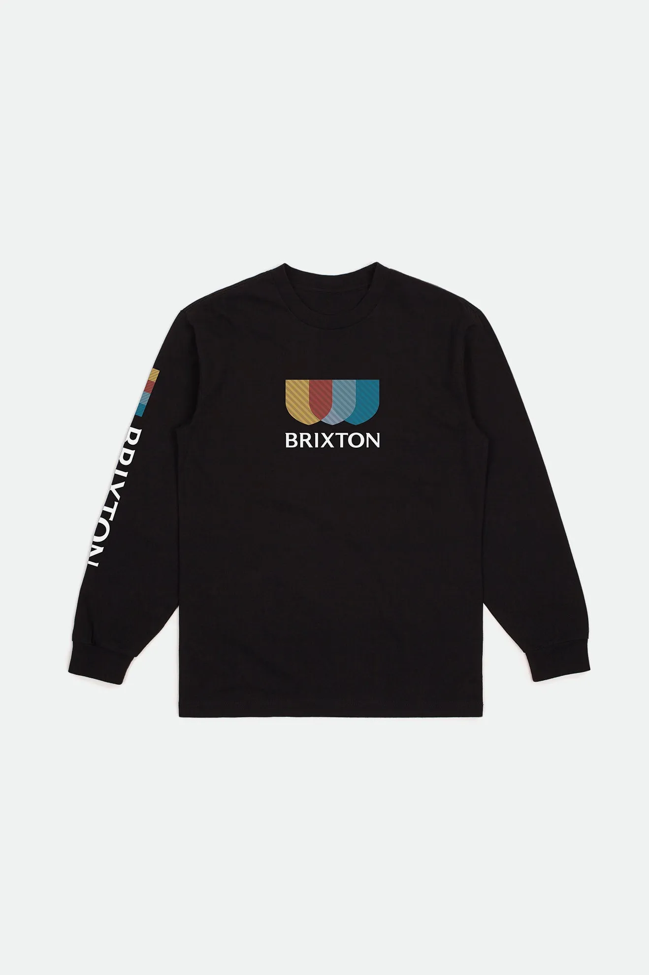 Alton L/S Standard Tee - Black sold by Brixton