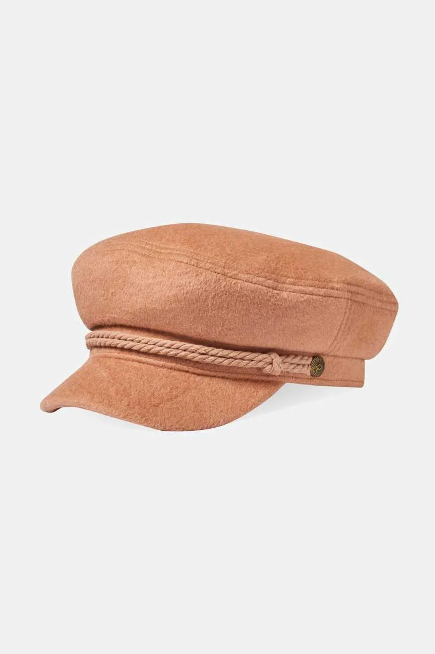 Fiddler Fisherman Cap - Rose Gold sold by Brixton