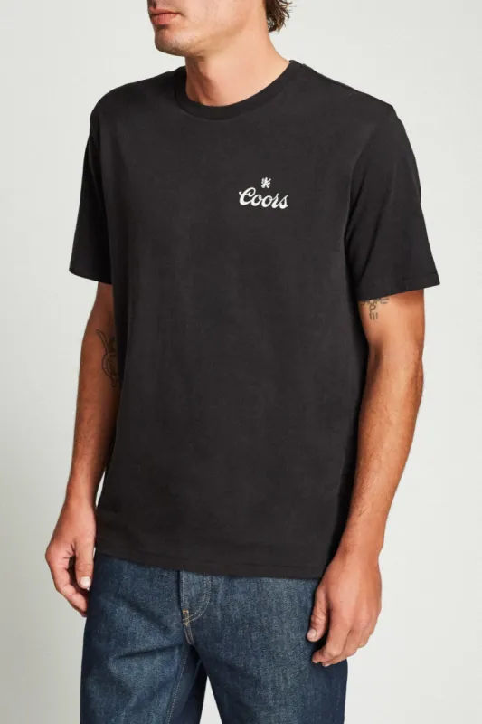 Cask II S/S Premium Tee - Black sold by Brixton