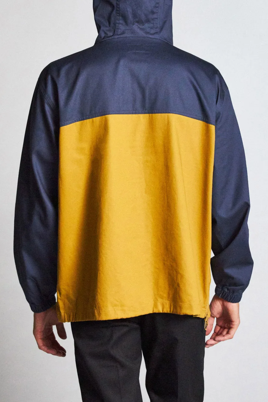 Breton Anorak Jacket - Washed Navy/Maize sold by Brixton product image thumbnail 3
