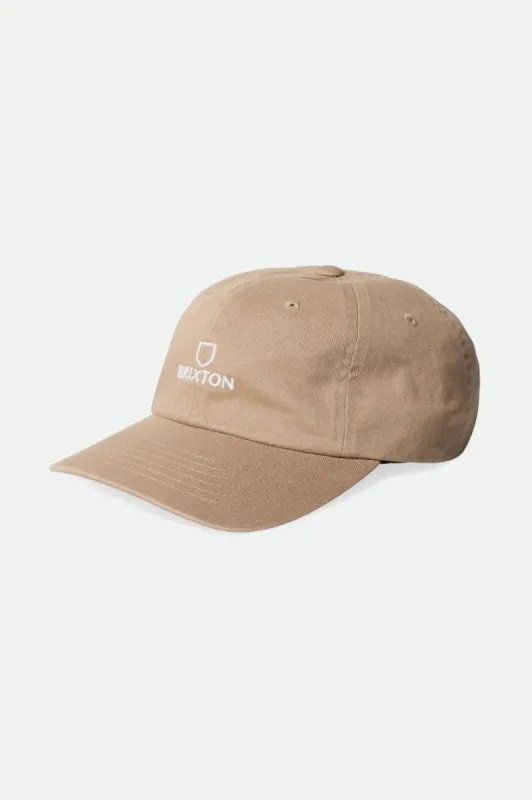 Alpha LP Cap - Oatmeal Vintage Wash sold by Brixton