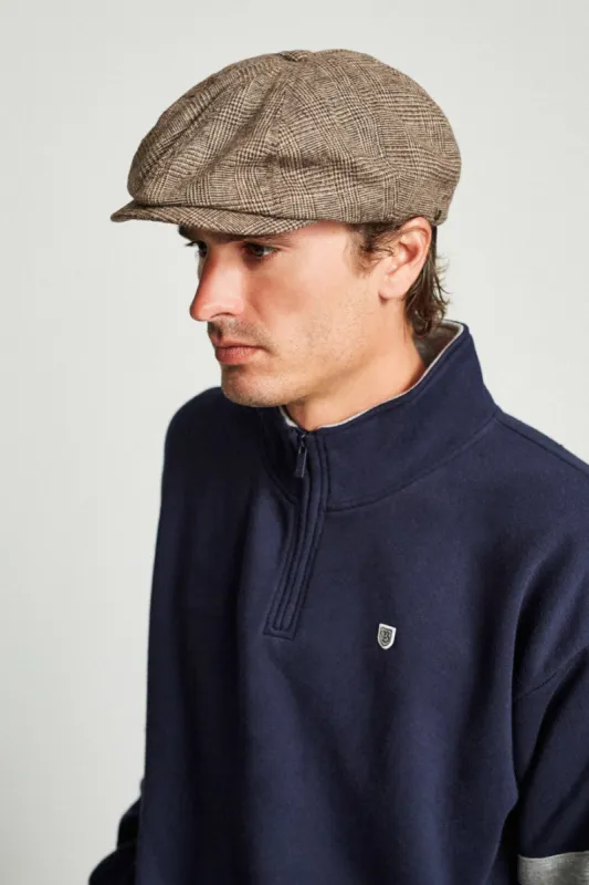 Brood Adjustable Snap Cap - Brown/Tan sold by Brixton