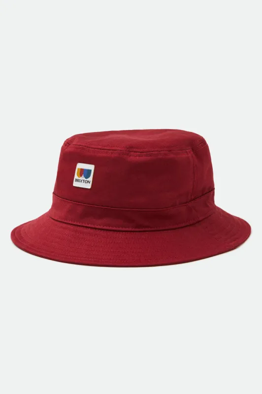 Alton Packable Bucket Hat - Cowhide sold by Brixton