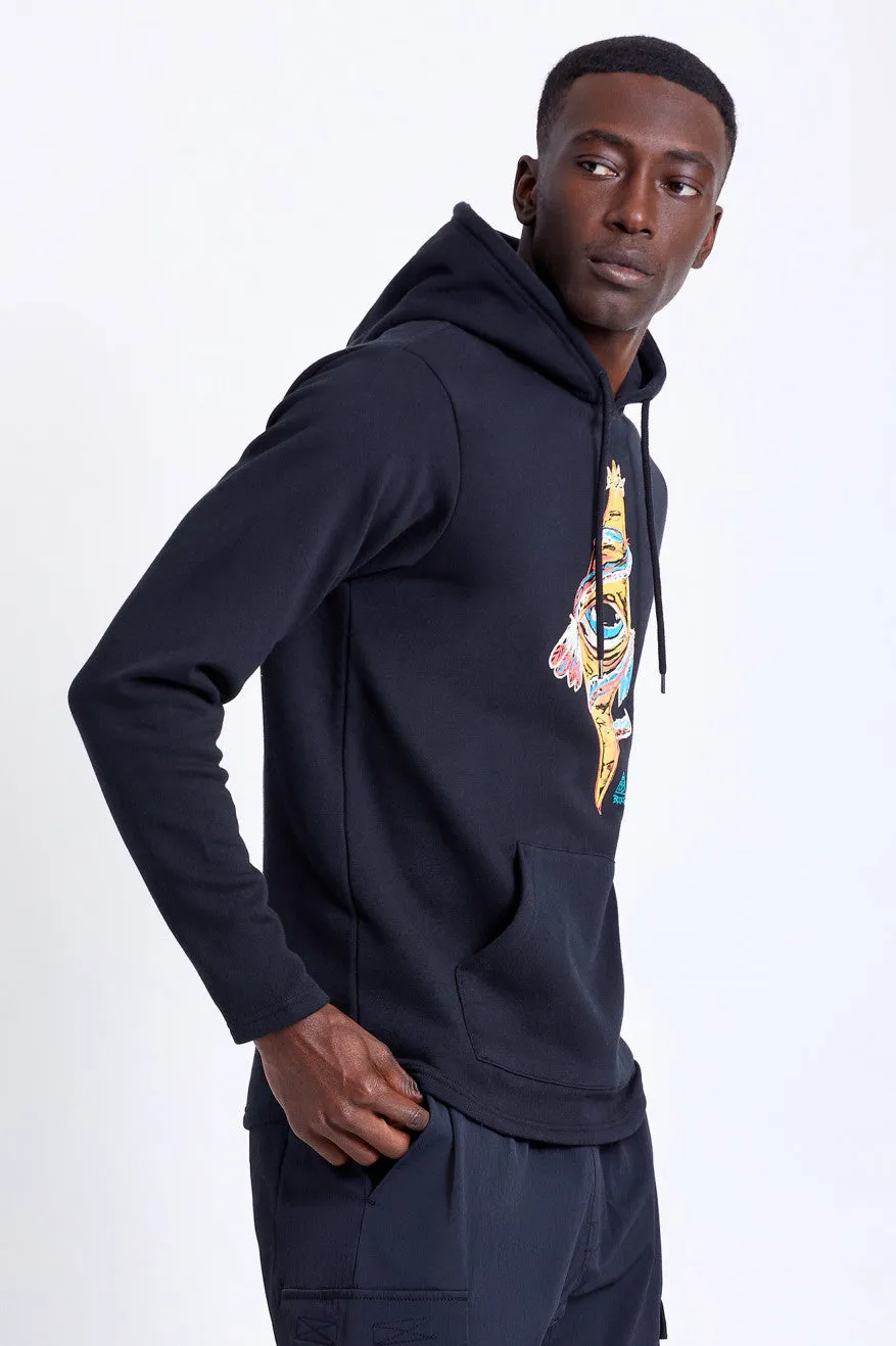 BB Bohemian Hood - Black sold by Brixton product image thumbnail 2